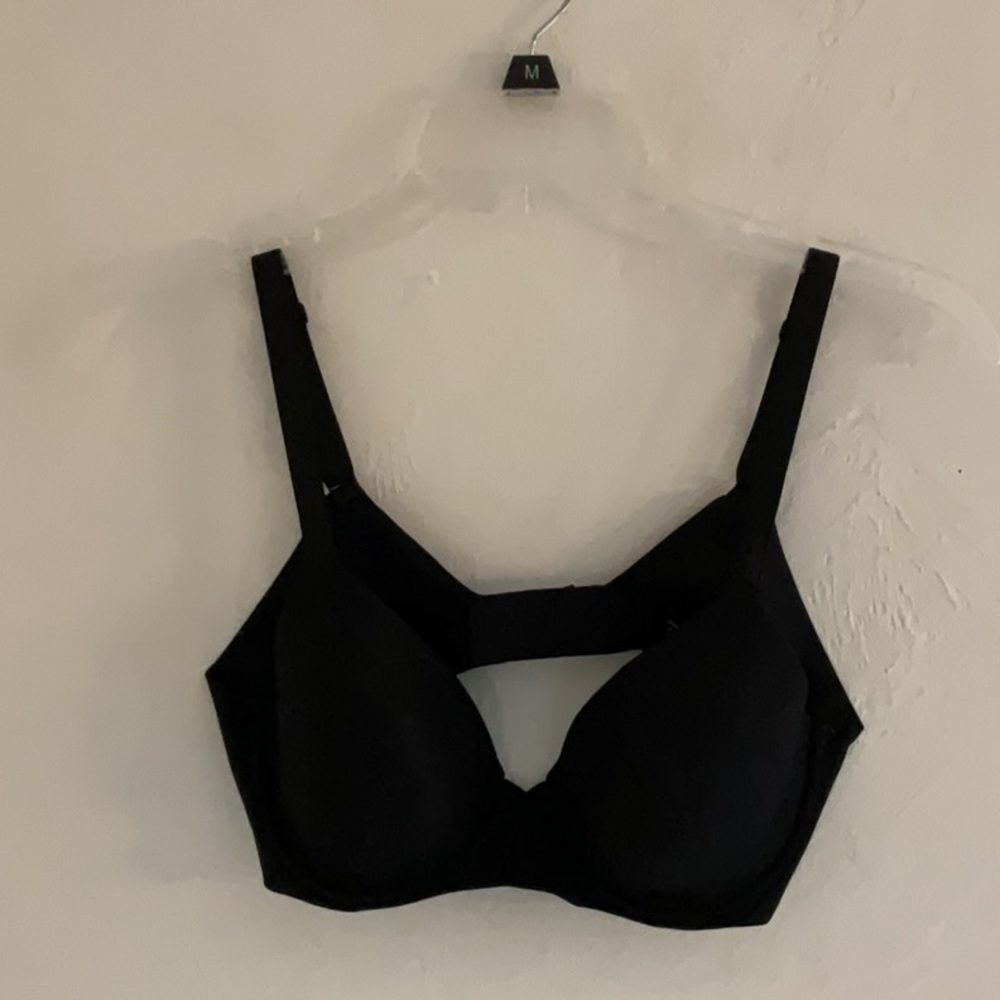 Sale! Aerie Real Free Full Coverage Underwire Bra, Size 34C, Black